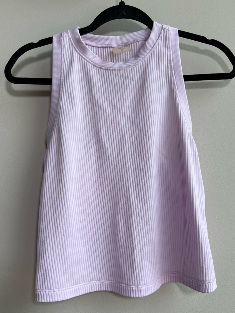 CALIA by Carrie Underwood Lavender Ribbed Tank Top